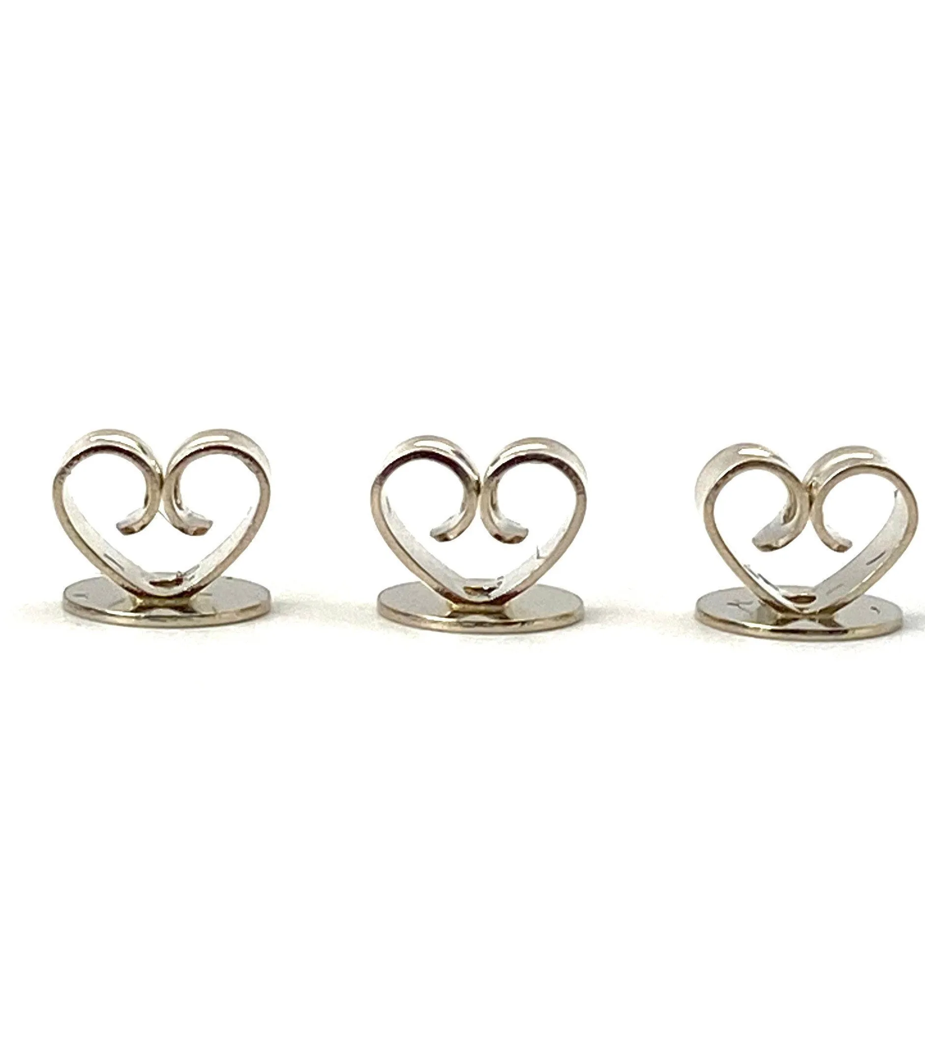 14K solid white gold earring backing, SKU# 12-27-903