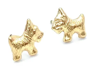 14KGF Doggy Studs , Sku#1854-4