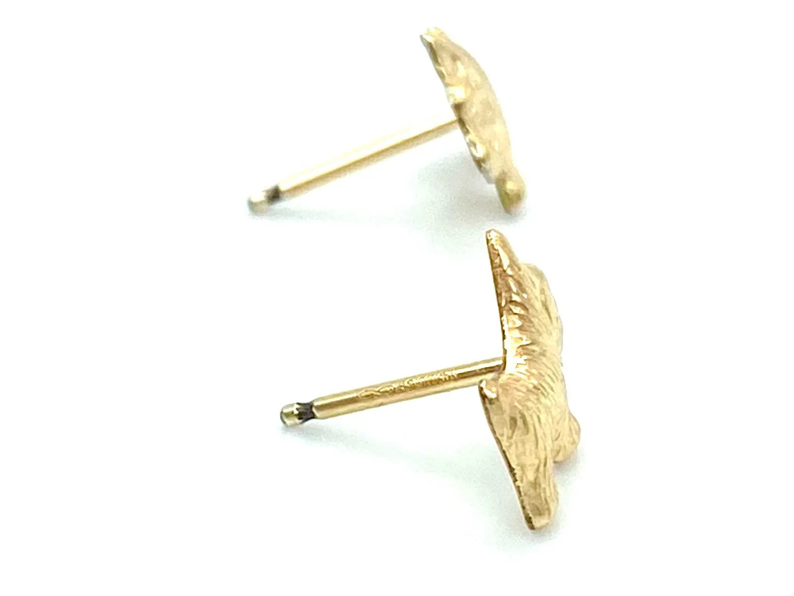 14KGF Doggy Studs , Sku#1854-4