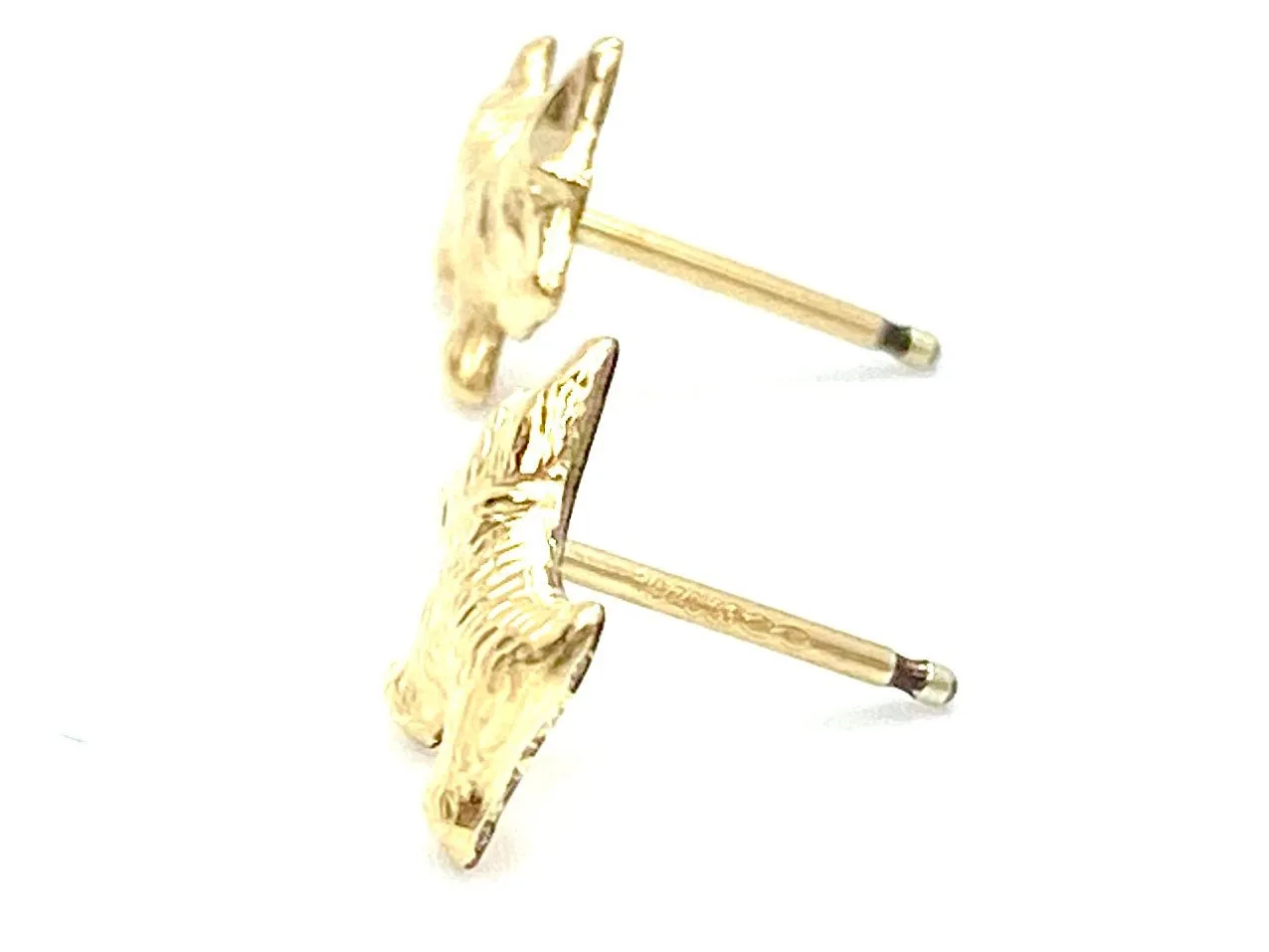 14KGF Doggy Studs , Sku#1854-4