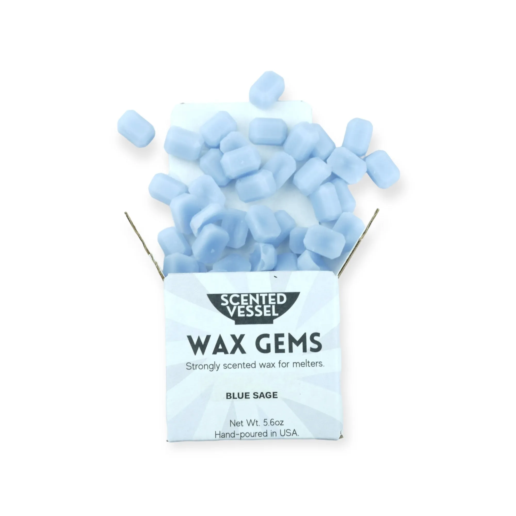 Blue Sage 5.6oz Wax Gems by Scented Vessel