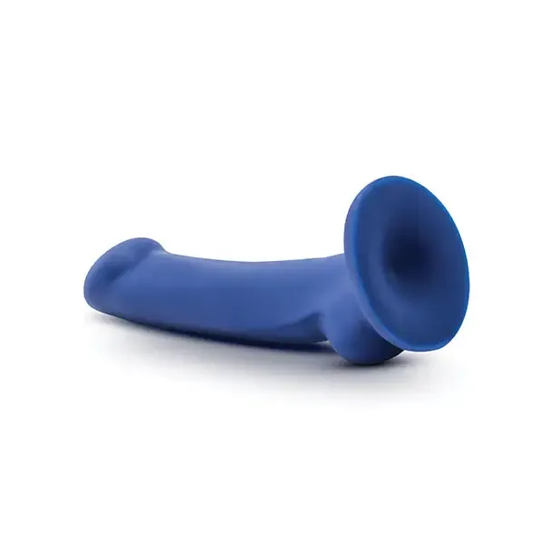 Blush Avant D10 Ergo Mini 7 in. Dual Density Silicone Dildo with Suction Cup Indigo