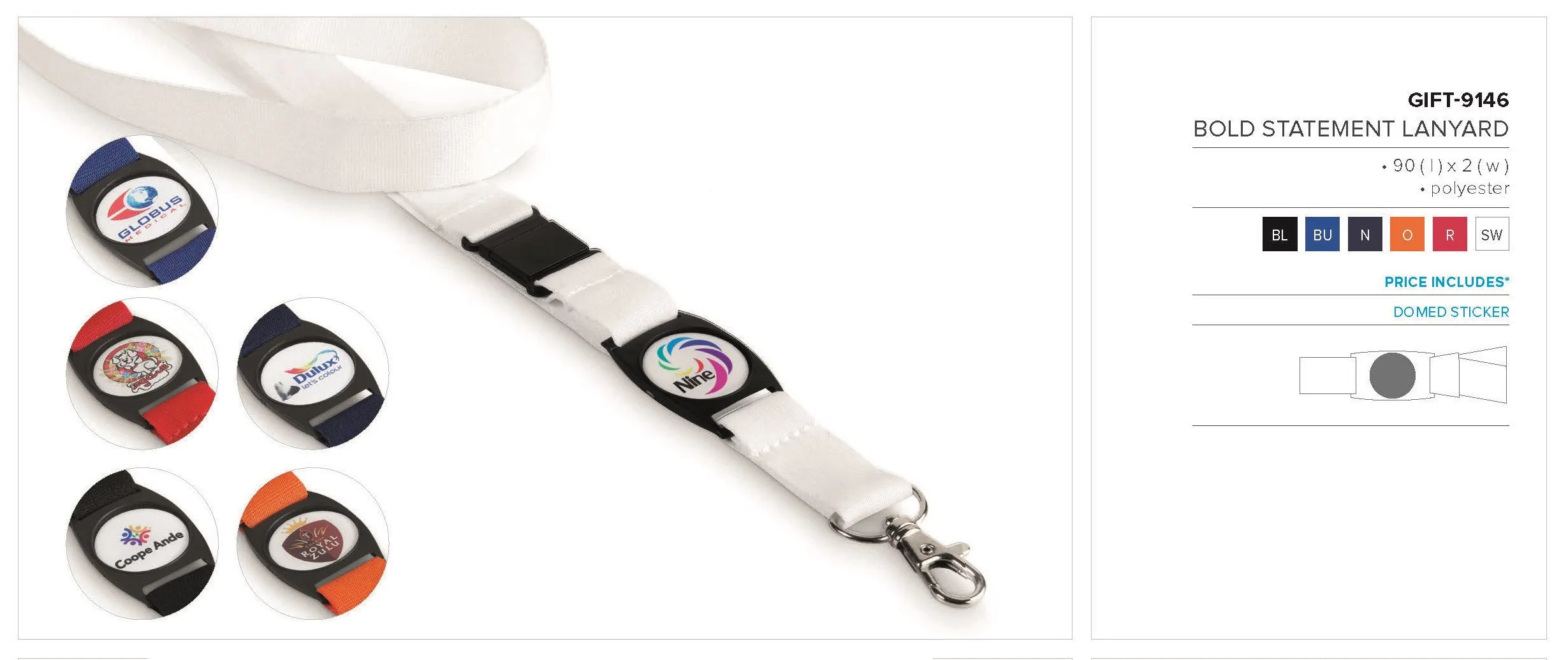 Bold Statement Lanyard