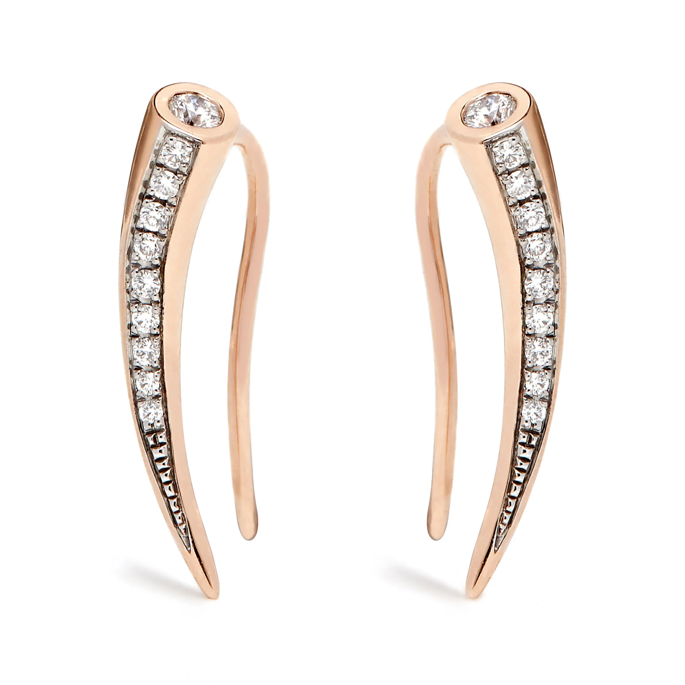 Chiawa Earrings - Rose Gold
