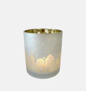 Christmas Market Candle Holder Medium