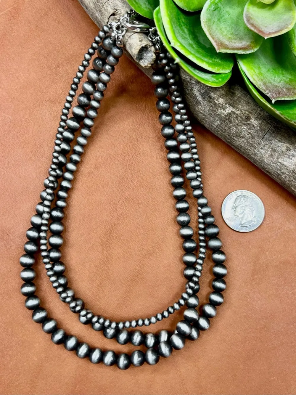 Crockett Turquoise Beaded Short Necklace