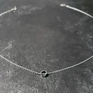 Dainty Open Circle Necklace (ROSE GOLD, GOLD OR SILVER)