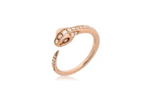 Diamond Snake Ring