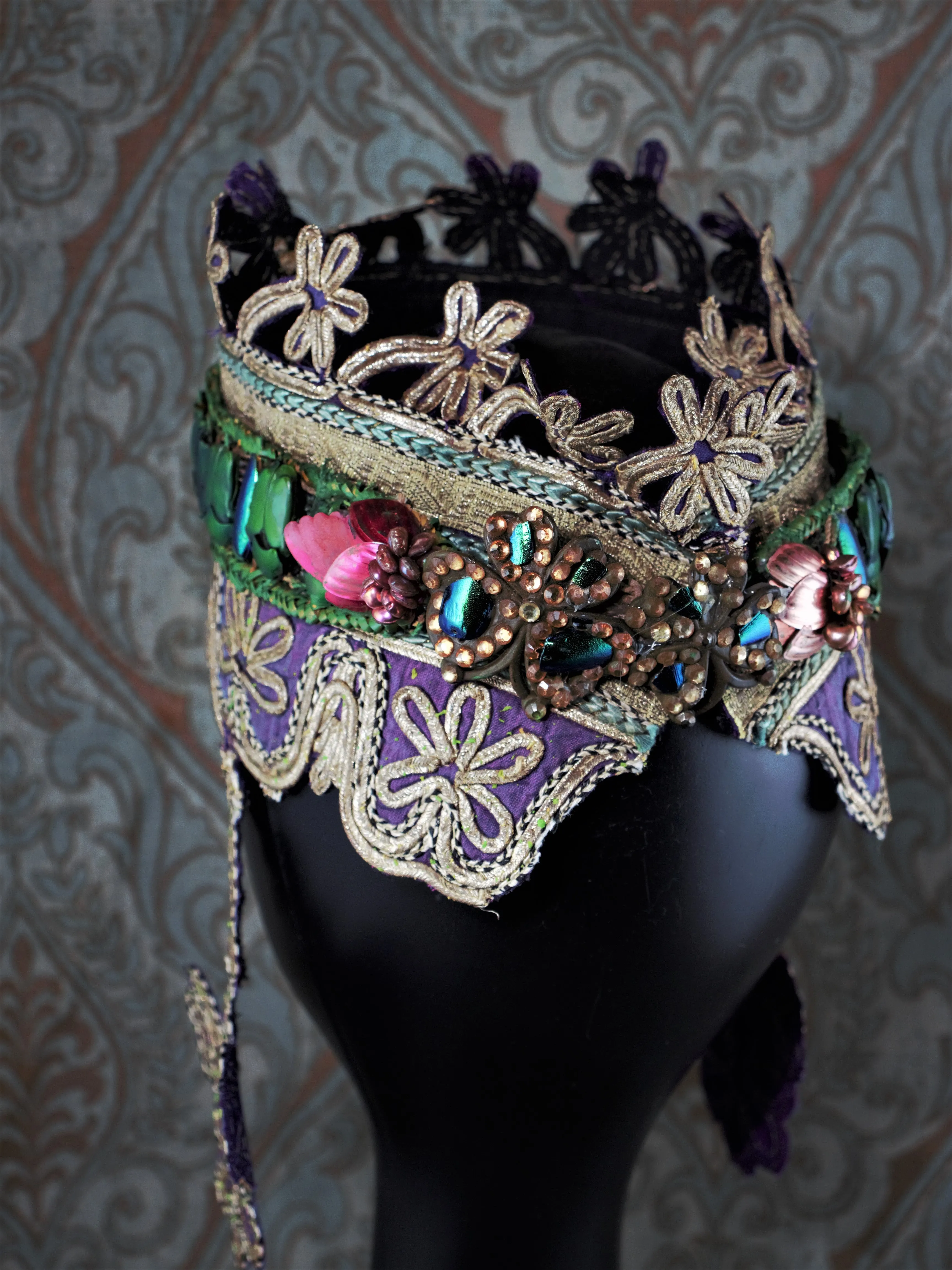 Lady of Shallot Headdress by Atelier Carpe Diem