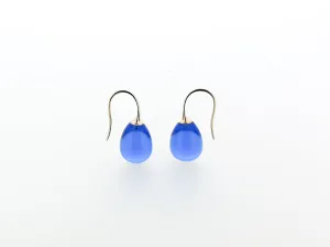 London Blue Vela drop earring