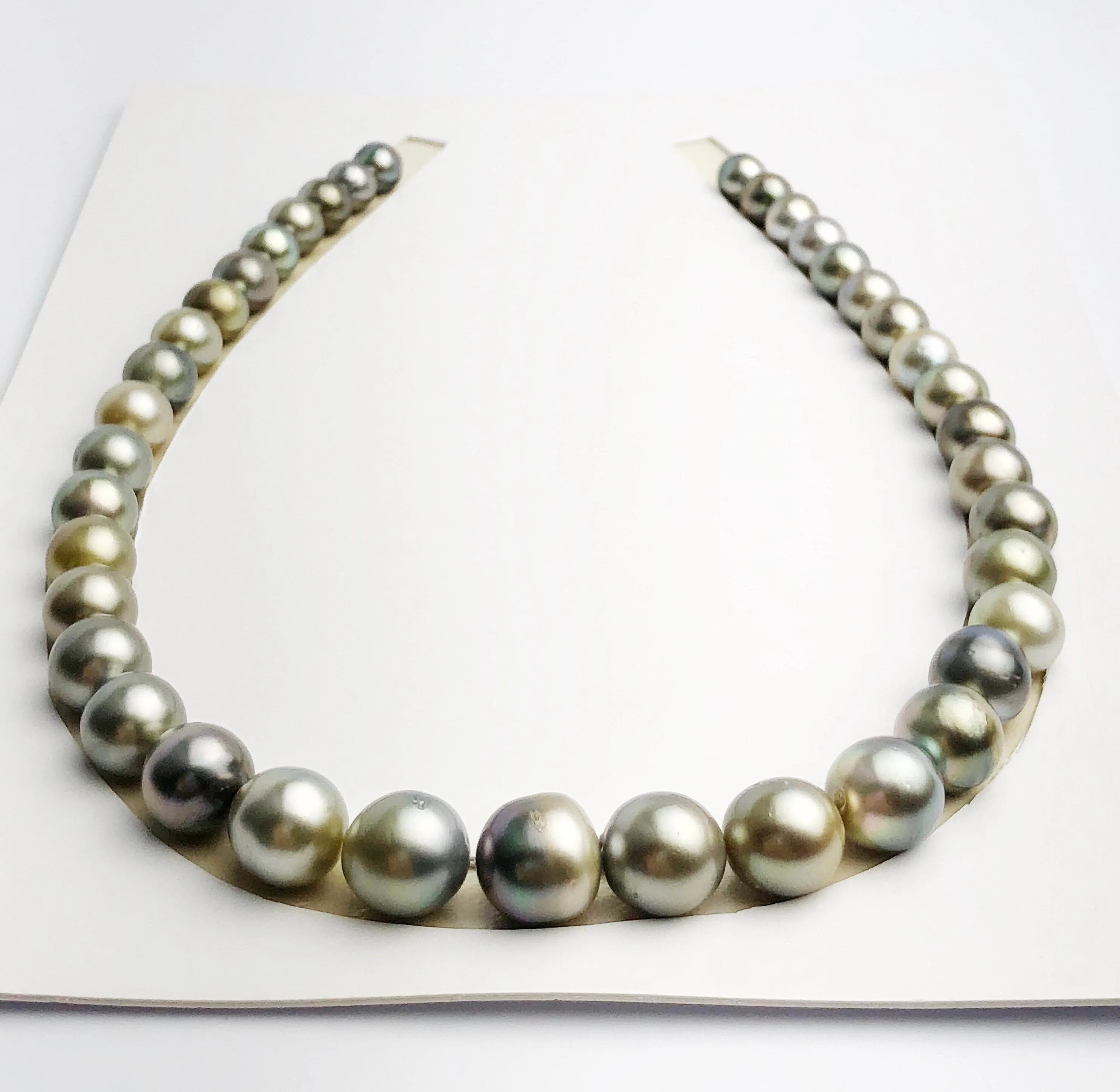 Loose Tahitian Pearls Set, Multicolor, Wholesale - Only 19 per pearl - AA Quality (218)