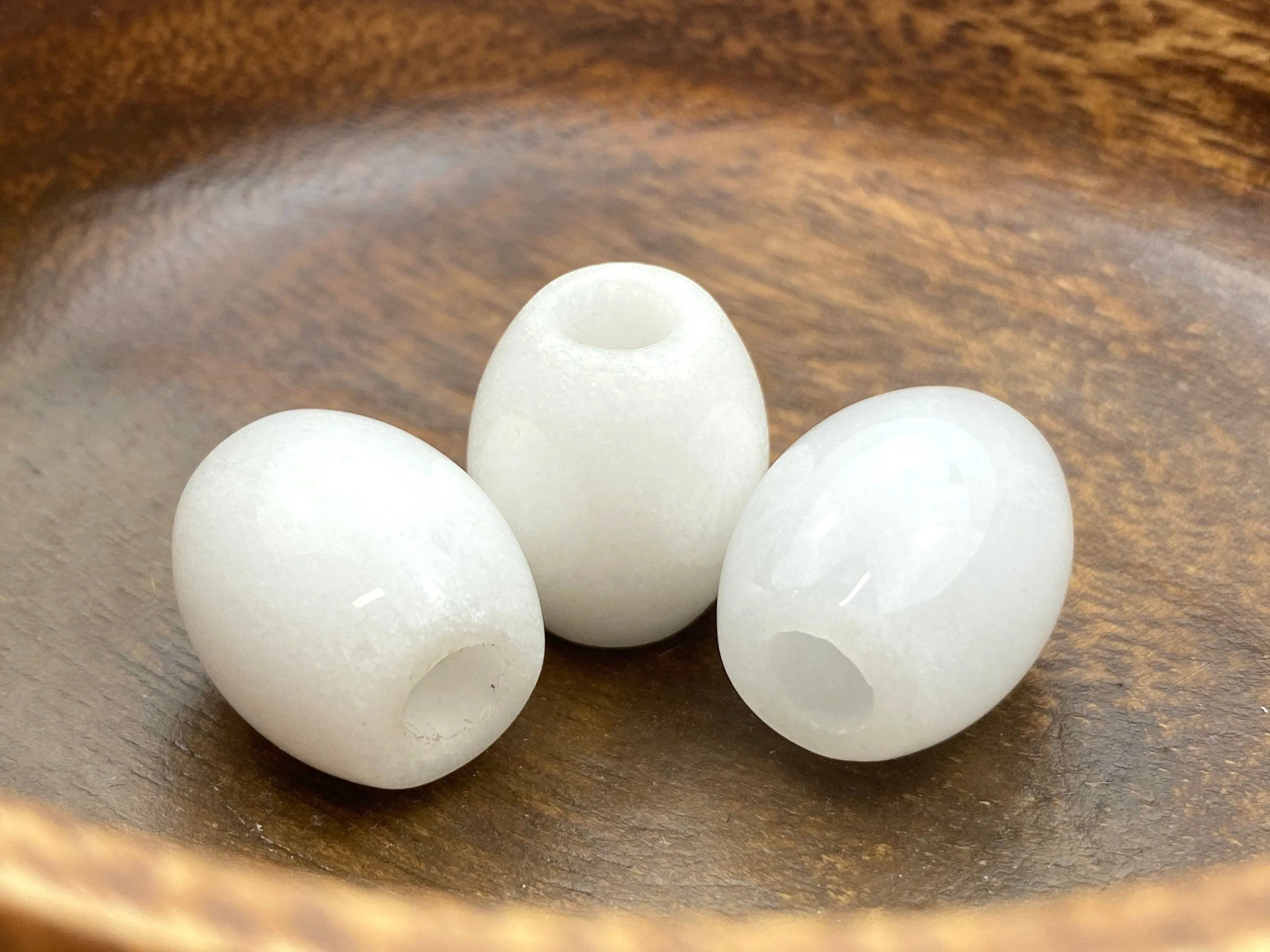 Natural Stone Jade Beads , Sku#JP02