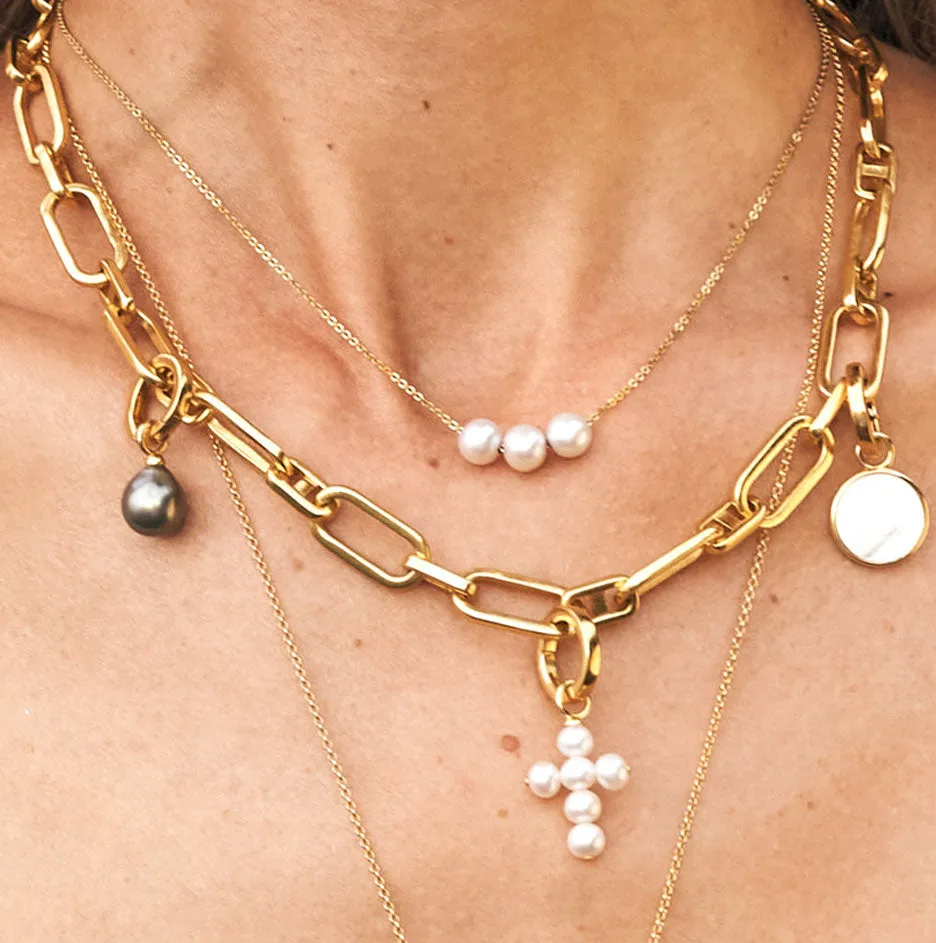 Oh So Fine Trio Necklace