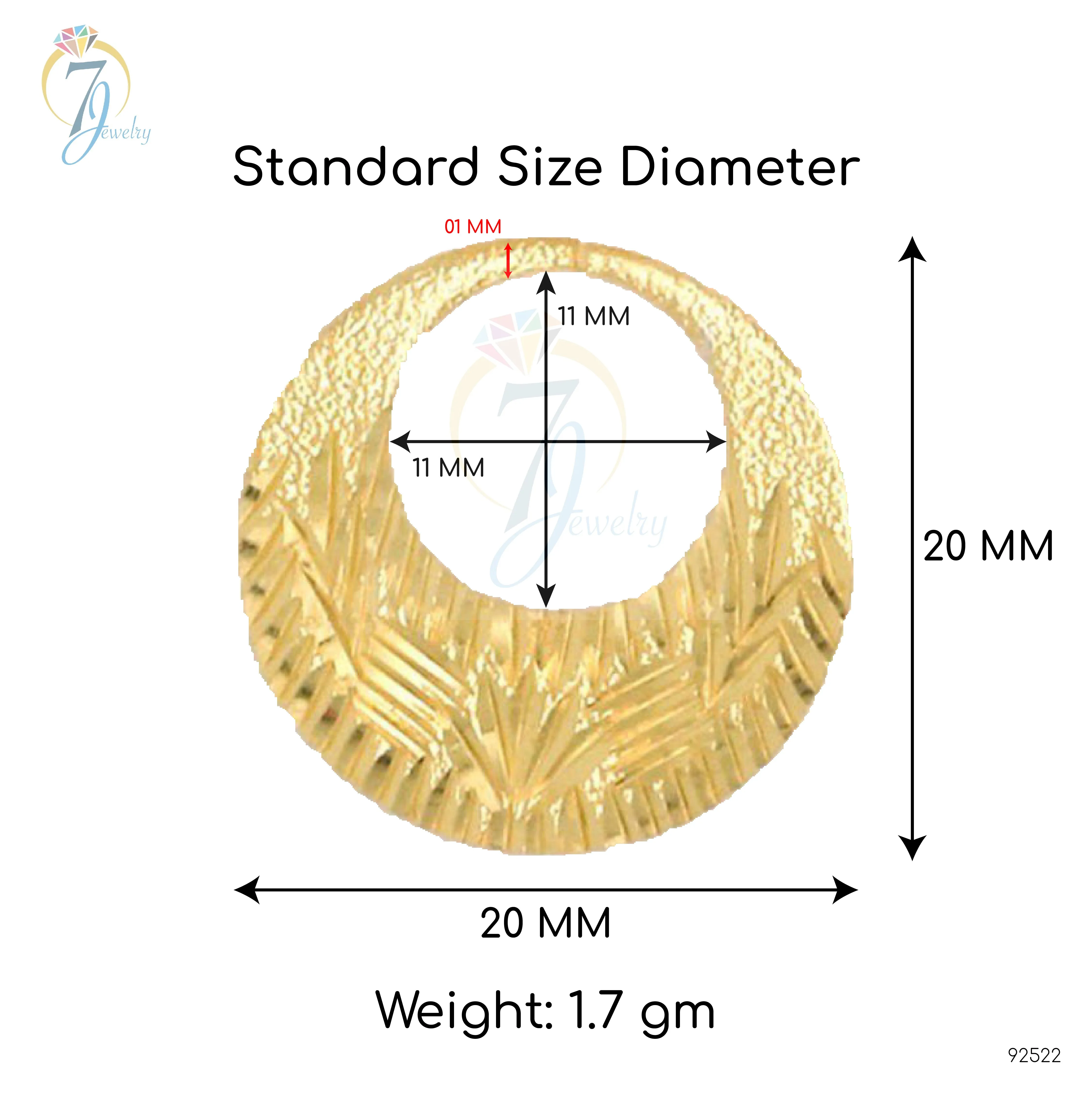 Real Silver 24k Gold Filled fashionable Nattiyan Earrings