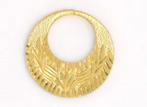 Real Silver 24k Gold Filled fashionable Nattiyan Earrings