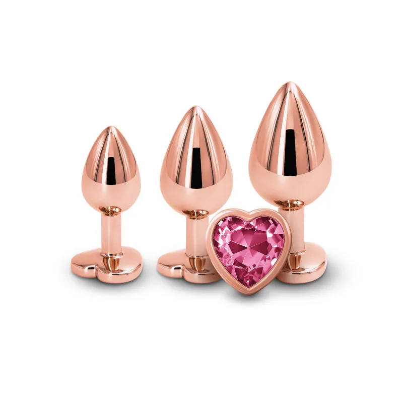 Rear Assets Trainer Kit - Pink Heart, Rose Gold