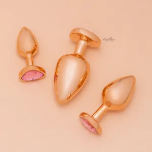 Rear Assets Trainer Kit - Pink Heart, Rose Gold