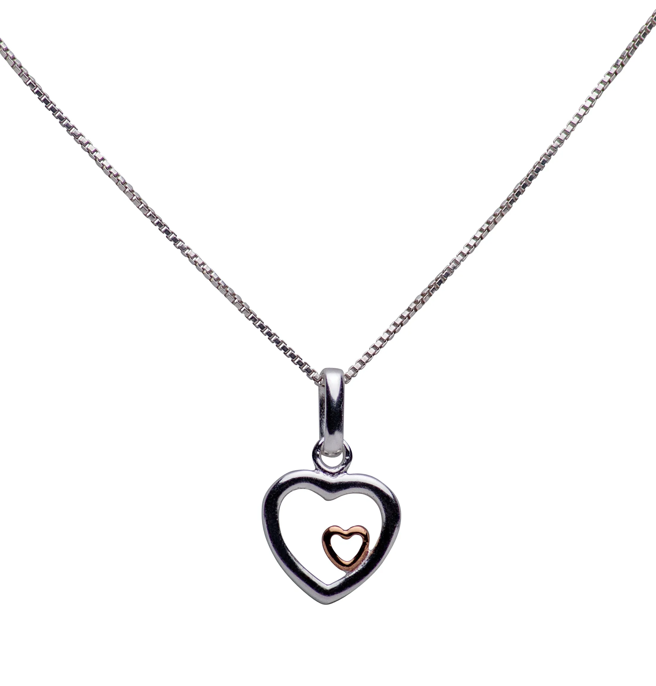 Rose Gold Heart Necklace
