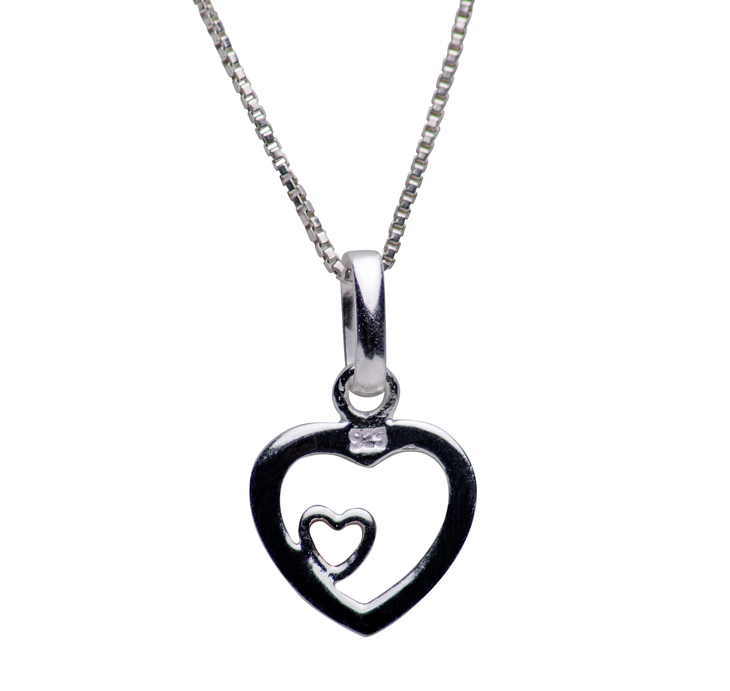 Rose Gold Heart Necklace