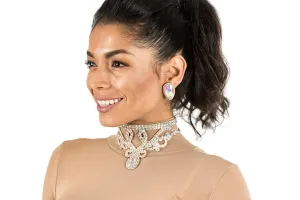 The Countess - Rhinestone Necklace (3000L)